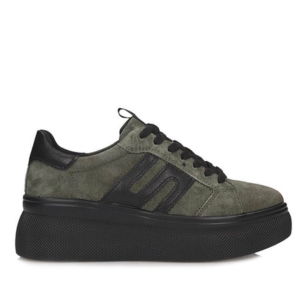 Stylowe sneakersy damskie na platformie Filippo DP7175/25 KH