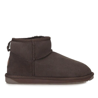 Komfortowe damskie botki śniegowce EMU Australia W10937 Stinger Micro Chocolate