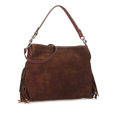 Klasyczna skórzana torebka na ramię Toscanio G98 BRĄZ D21