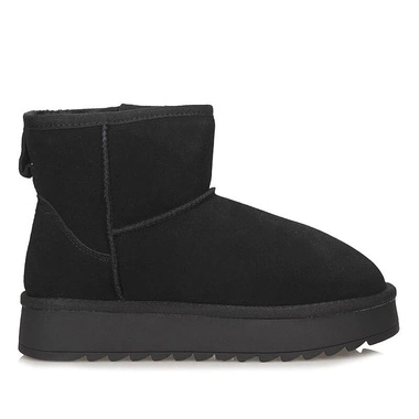Stylowe botki śniegowce damskie Filippo DBT7329/25 BK