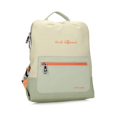 Codzienny zielony plecak damski Pepe moll 251480 TRIBECA TRI-SALVIA