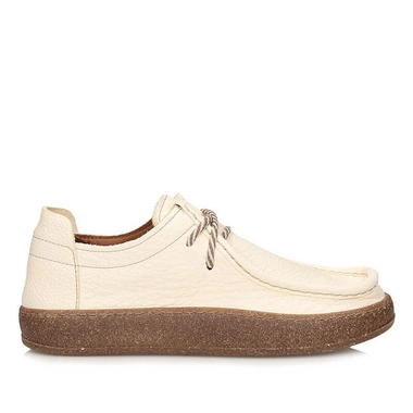 Wygodne profilowane Półbuty Ravini 241094 CREAM FLOATER