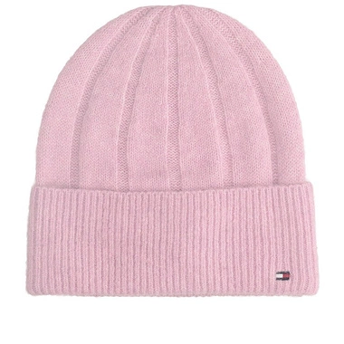 Klasyczna czapka damska Tommy Hilfiger AW0AW17779 TR9 TH FLAG FLUFFY BEANIE