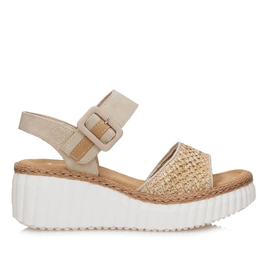 Komfortowe sandały damskie Rieker 69176-62