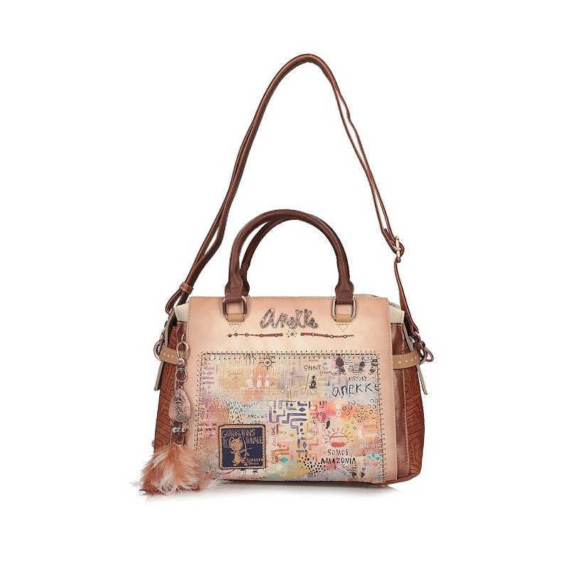 ※mana17 Kozaki za kolano - Brązowy/Wzór skóry krokodyla - ONA | H&M PL