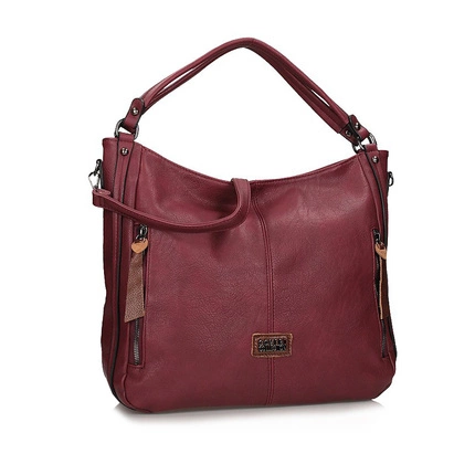 Bordowa torebka damska Coveri Collection CC8004