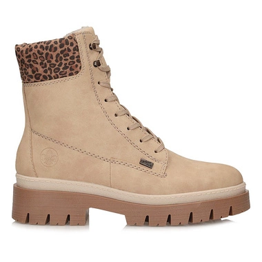 Codzienne sznurowane damskie botki Rieker Z9430-60