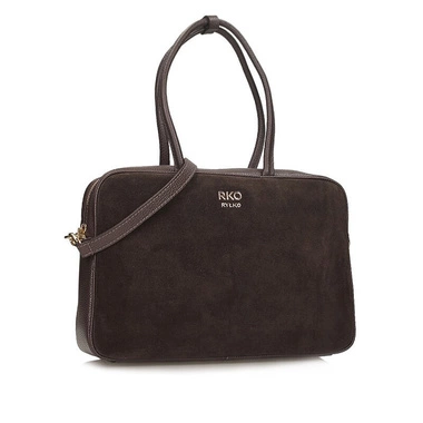 Klasyczna brązowa torebka damska Ryłko R40891TB_2LK