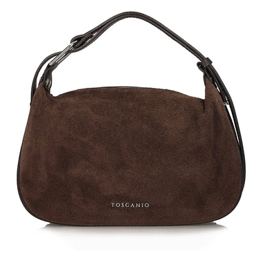 Elegancka Listonoszka Torebka na ramię Toscanio F270 C.BRĄZ D23