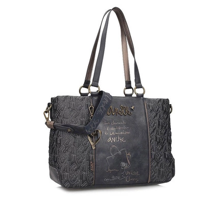 Stylowa klasyczna torebka shopperka Anekke 41851-406 BOLSO MADEMOISELLE