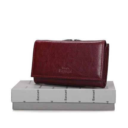 Portfel Giorgio Bassani 042-14 bordo