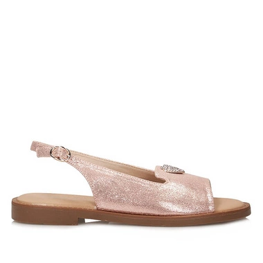 Stylowe płaskie damskie sandały Vinceza 17384 GD