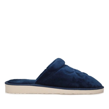 Domowe Wygodne Kapcie pantofle laczki Meteor 011 granatowe