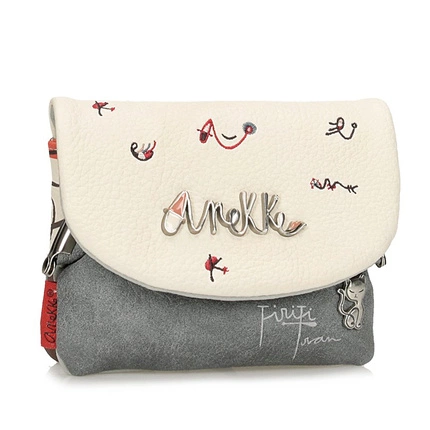 Stylowy mały portfel damski Anekke 40769-016 ALMA MONEDERO
