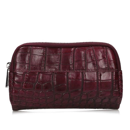 Kosmetyczka saszetka Toscanio A266 bordowa