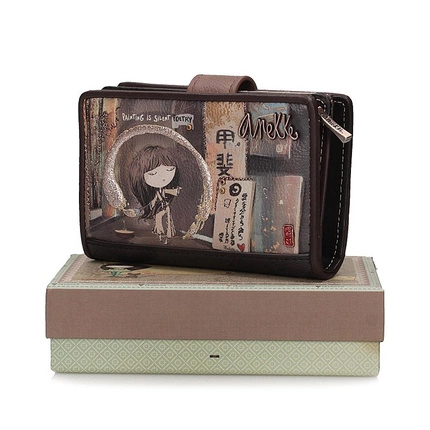 Brązowy Portfel Anekke 37709-902 