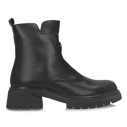 Klasyczne czarne botki chelsea damskie Filippo DBT7148/25 BK