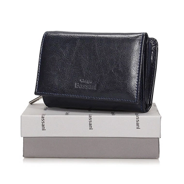 Elegancki portfel Giorgio Bassani 026 granatowy mix