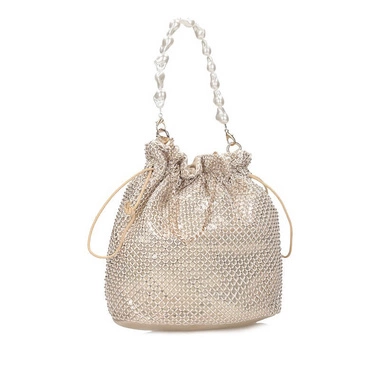 Złota elegancka wieczorowa torebka Bacci&Abbaracci KD6213 Gold