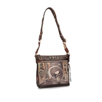 Brązowo złota stylowa Torebka Anekke 37703-069 29407 | Sklep