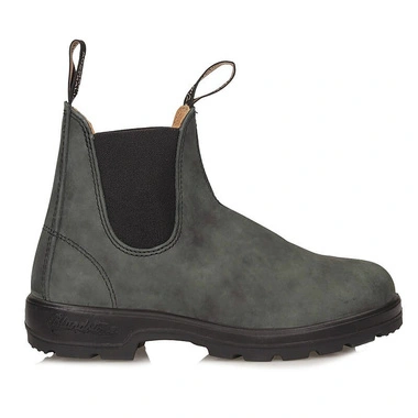 Sztyblety damskie/męskie Blundstone 587 Rustic Black szare botki wsuwane