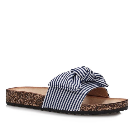 Klapki Vinceza 22-30164 NV niebieski