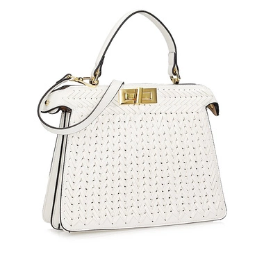 Klasyczna biała torebka damska Sca'viola MIA WHITE