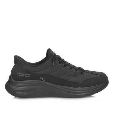 Sportowe męskie półbuty Skechers Slip-ins 232619 BBK CONTOUR FOAM -COZY FIT