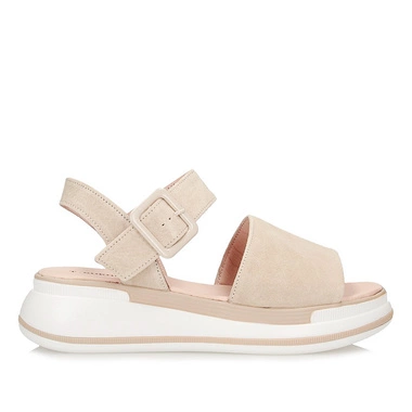 Modne sandały damskie na platformie T.Sokolski TS L25-244 BEIGE N