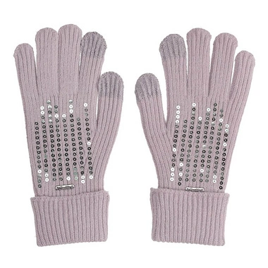 Rękawiczki damskie Anekke 43482-061 GUANTES PUNTO LILA fioletowe