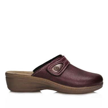 Klasyczne Klapki na platformie Inblu LY000061 bordo