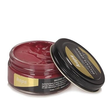 Krem do obuwia Kaps Delicate Cream 156 ciemna wiśnia