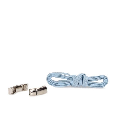 AMUSING Laces sznurowadła z zapięciem na magnes jasno niebieskie
