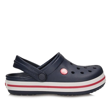Wygodne dziecięce klapki Crocs Crocband Kids Clog K 207006 NAVY/RED