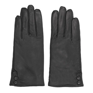 Eleganckie czarne rękawiczki damskie Toscanio HH-05
