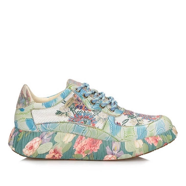 Damskie wiosenne kolorowe sneakersy 0005984 NIKITO 02 Bleu SO26803-2B