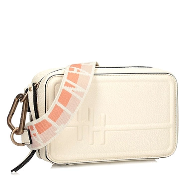 Oryginalna Hiszpańska modna torebka listonoszka Hispanitas BV253840 LATTE