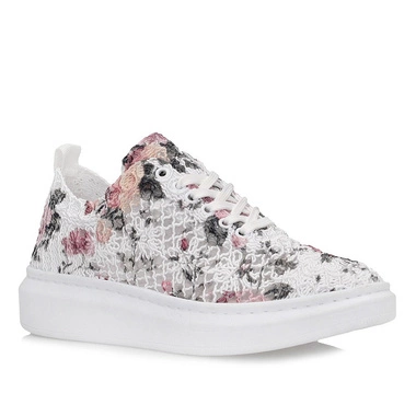 Półbuty sneakersy w kolorowe wzory Artiker 52C2480