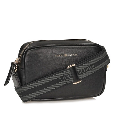 Stylowa oryginalna torebka listonoszka na ramię Tommy Hilfiger AW0AW17689 BDS CAMERA BAG