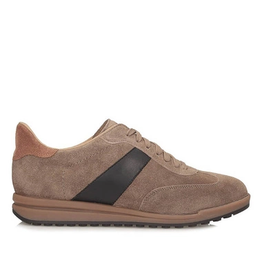 Sneakersy damskie Ryłko D1RZ2_U__2TXF brązowe skórzane
