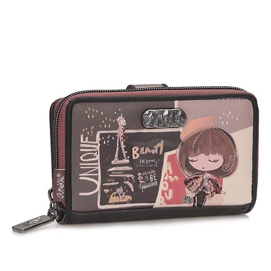 Hiszpański duży portfel damski Anekke 41809-909 MADEMOISELLE