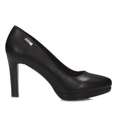 Eleganckie Czółenka na platformie Sergio Leone 1438 czarne