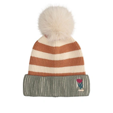 Czapka damska Anekke 43471-321 GORRO PUNTO RAYAS kolorowa