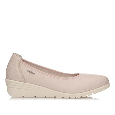 Modne skórzane czółenka damskie Rieker L5360-31