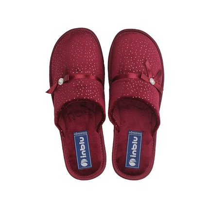 Laczki kapcie Inblu DC-013 bordo