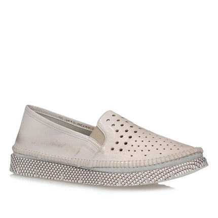 Półbuty Maciejka Slip On 3512B-25/00 złoto