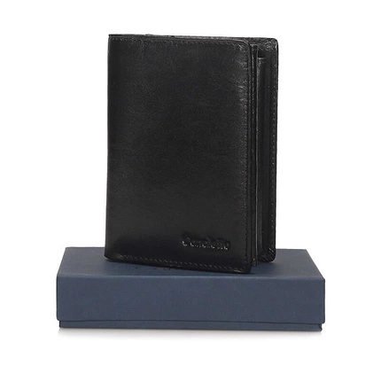 Pojemny elegancki Portfel Canaletto 1555/s164 RIFD czarny