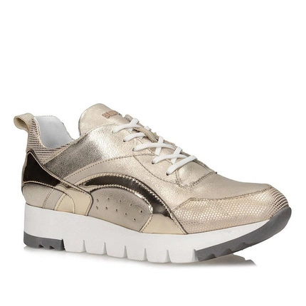 Półbuty Sneakersy Simen 1527 A złoto 