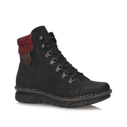 Botki Rieker 73320-00 czarne