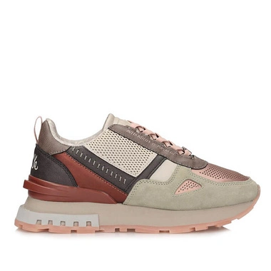 Sneakersy damskie Anekke 42390-432/42380 SOPHIA LISBOA 423 MULTI wielokolorowe z łączonych materiałów na platformie
